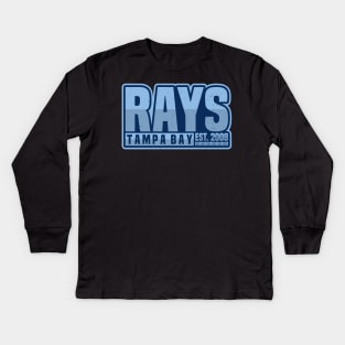 Tampa Bay Rays 02 Kids Long Sleeve T-Shirt